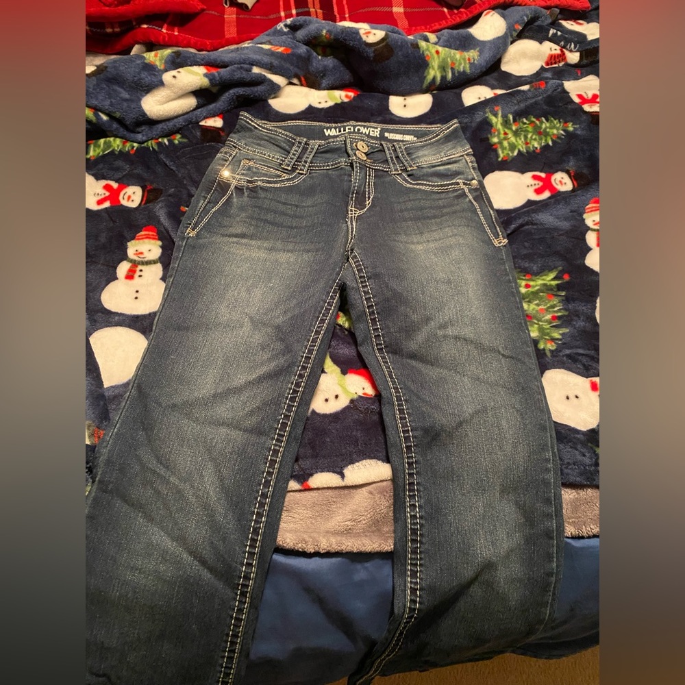 wild flower bootcut jeans